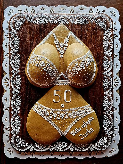 Dekorácie - Medovníkový darček pre muža  - 17473415_