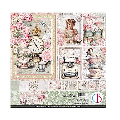 Papier - Ciao Bella Timeless Moments scrapbook papier 12x12 - 17476673_