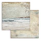 Papier - Stamperia Scrapbook papier Silent Sea Backgrounds 12 x 12 - 17478181_
