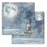 Papier - Stamperia Scrapbook papier Silent Sea Backgrounds 12 x 12 - 17478182_