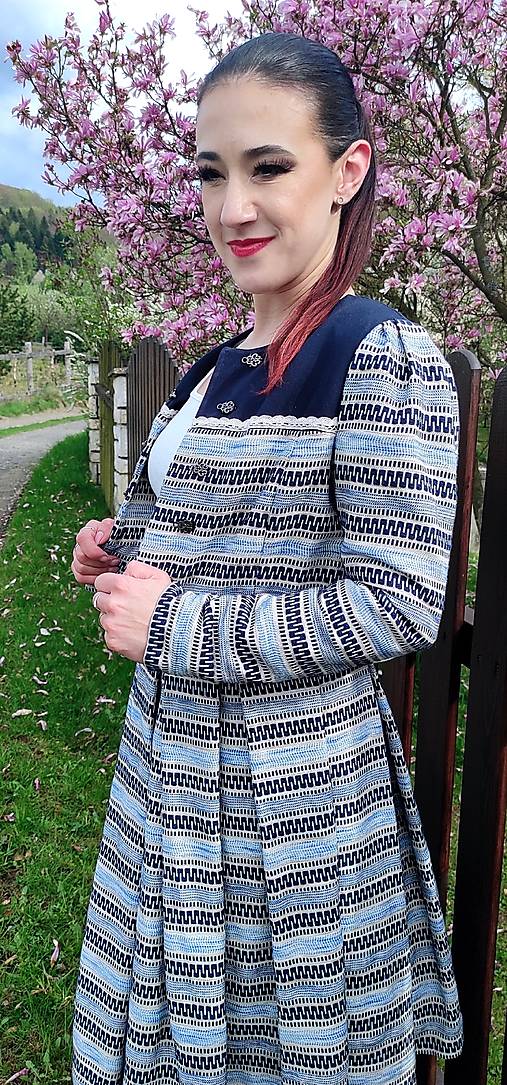 Bundy a kabáty - Oversized crop kabátik - 17479505_