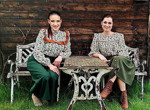 Blúzky a košele - Viktorianská mušelínová blúzka - 17479602_