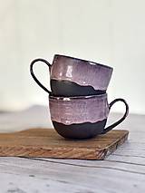 Nádoby - Šálka Autumn Sakura (latte) - 17478760_