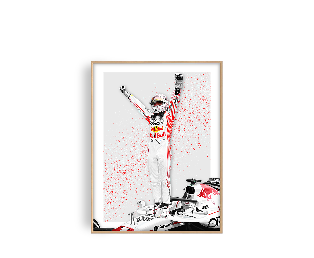 F1 Jezdci | Limitovaná edice (Bílé pozadí)