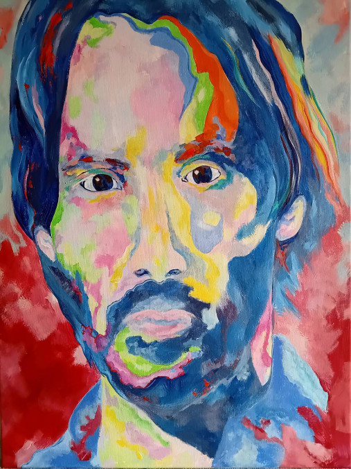 Obrazy - Keanu Reeves od Floydled - 17480400_