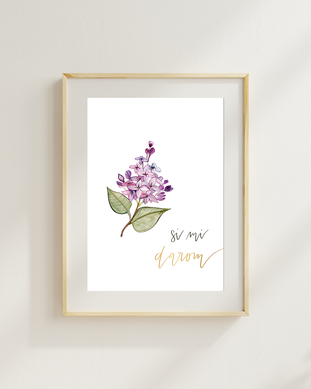 SI MI DAROM (orgován) - print (A4 (21x30cm))