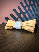 Pánske doplnky - MF Bowties - Raplh - zebrano/šedá - 17480227_