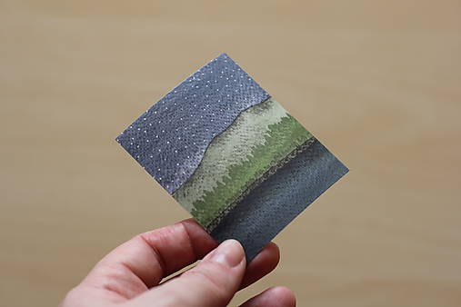 Samolepka - Krajinka - Noc pri jazere