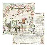 Papier - Stamperia Scrapbook papier House of Roses 8x8 - 17483846_