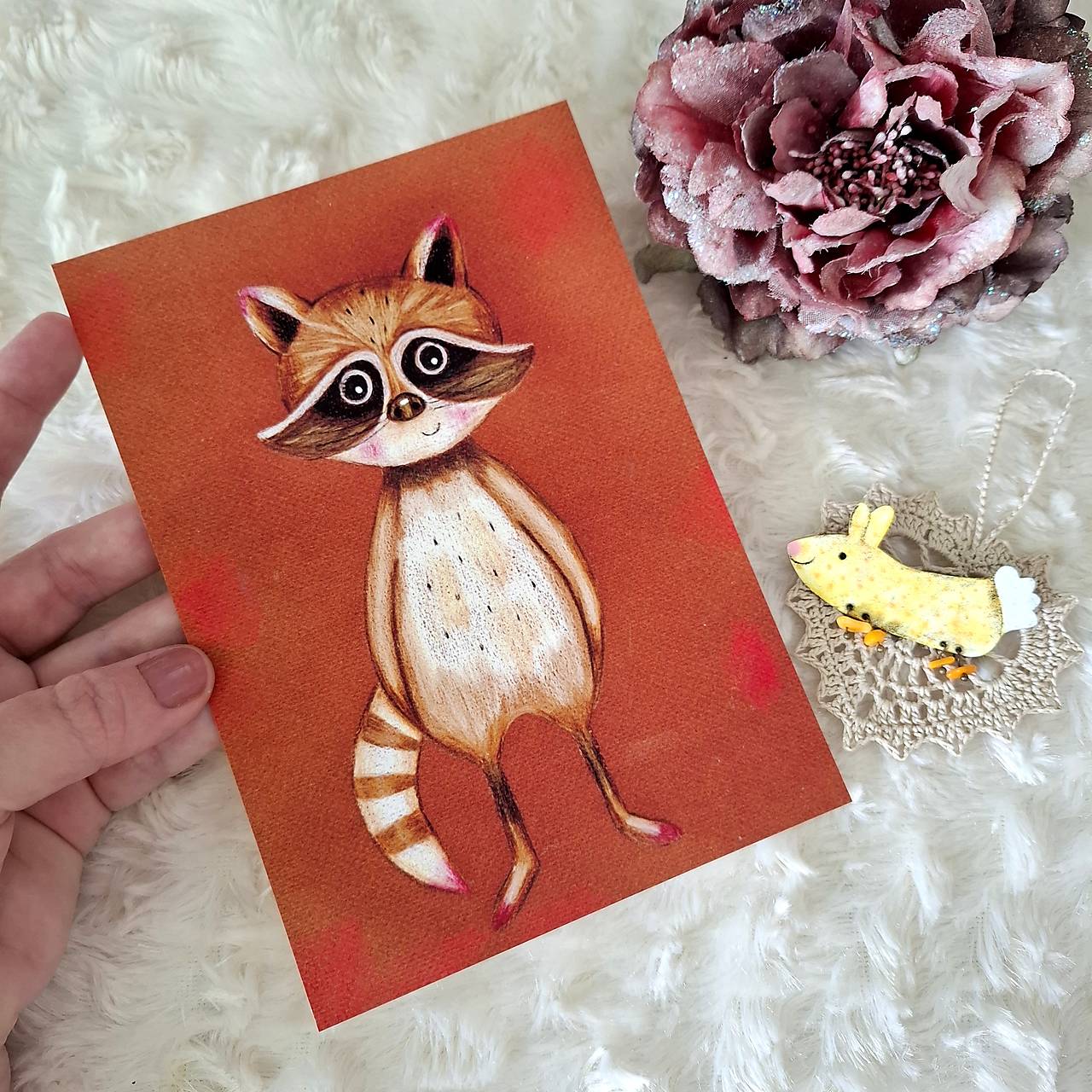 Medvedík čistotný :) print 