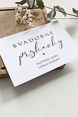 Papiernictvo - Kartička - Svadobné prskavky - 17484318_