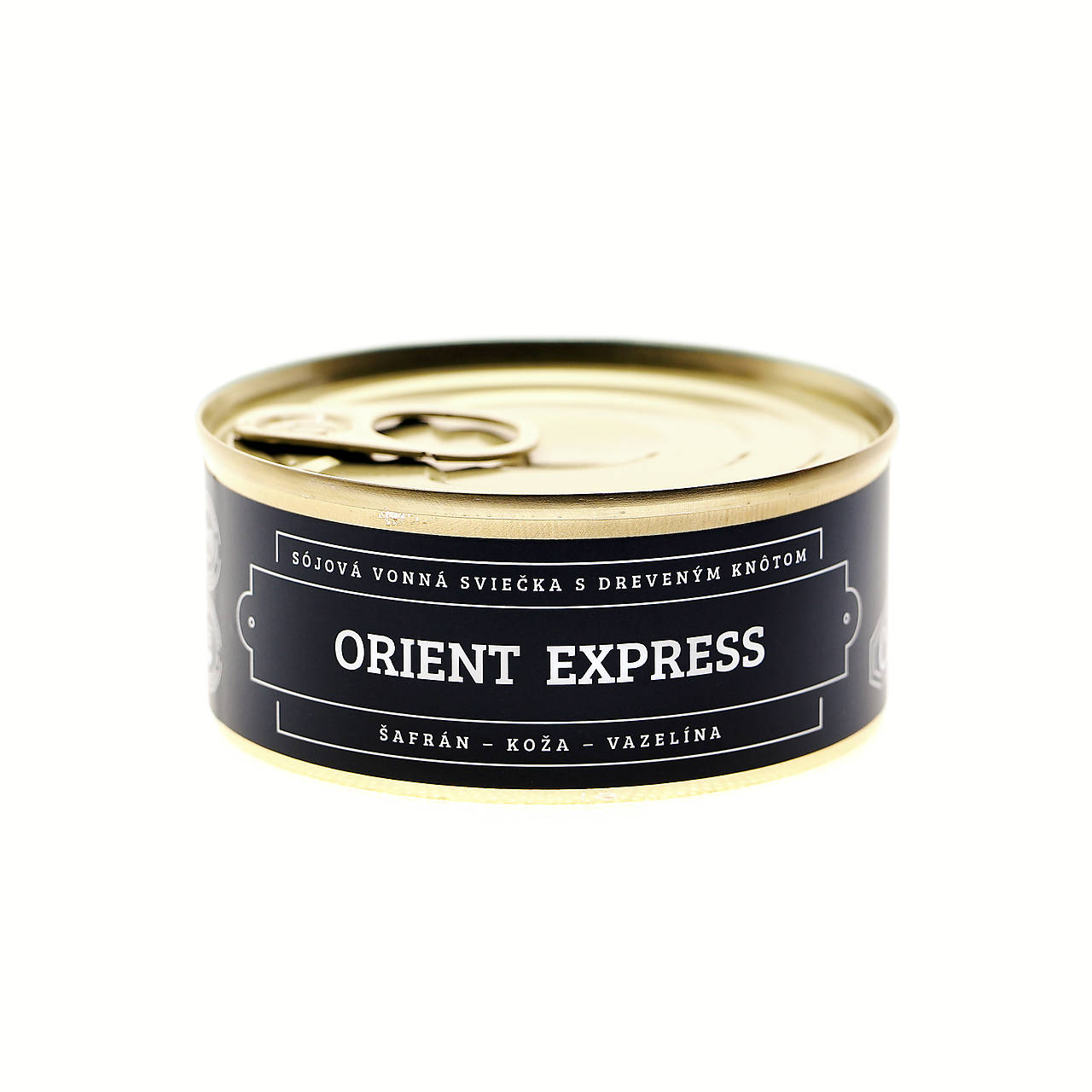 Orient Express (Sójová sviečka 90g, drevený knôt)