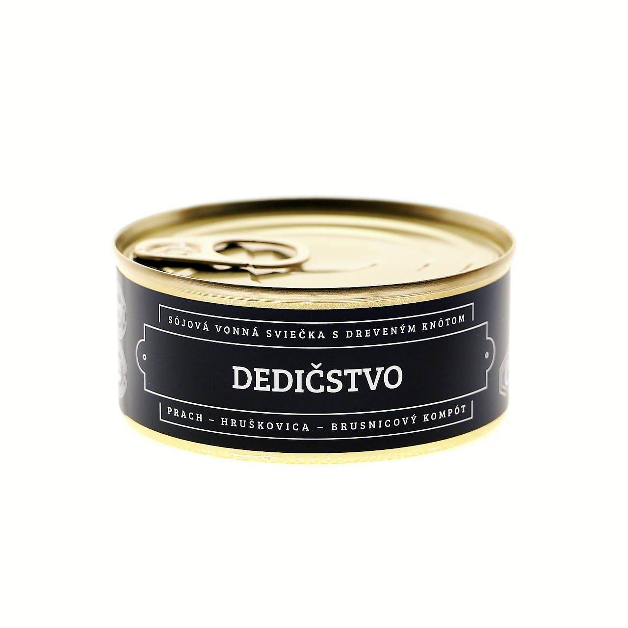 Dedičstvo (Sójová sviečka 90g, drevený knôt)