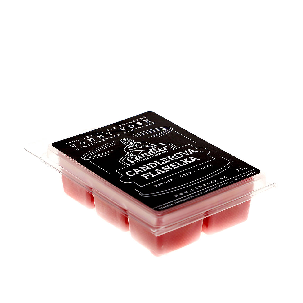 Candlerova flanelka (Sójový vonný vosk 75g)