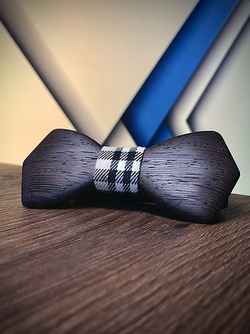 Pánske doplnky - MF Bowties - George - wenge/burberry - 17483463_