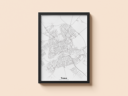 Grafika - Trnava – mapa mesta [digitálna verzia] - 17483546_
