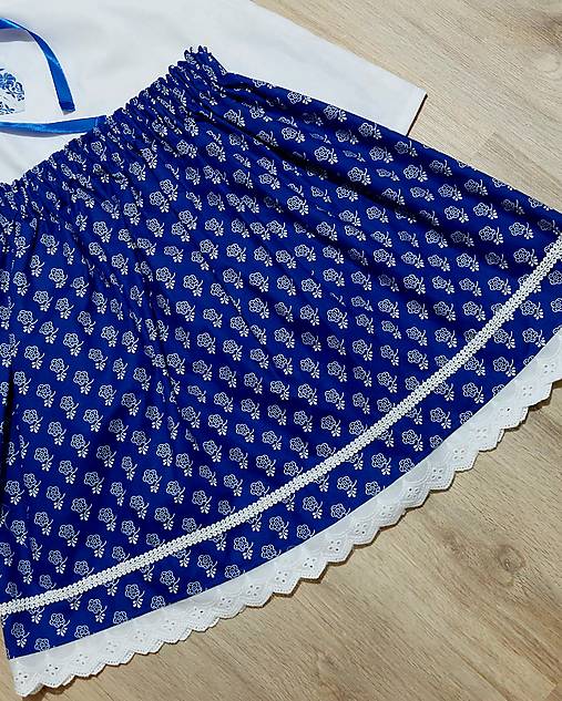 Detské oblečenie - Folklórna suknička (detská) (Dĺžka 45 cm) - 17486206_