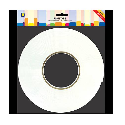 Farby-laky - Obojstranne lepiaca 3D páska 2 mm XXL - 17487781_