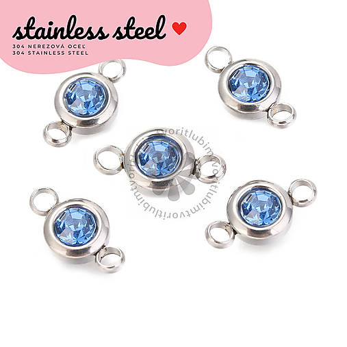 Komponenty - (6905) Medzikus so zirkónom, 12x6x4 mm - 1 ks - 17487192_