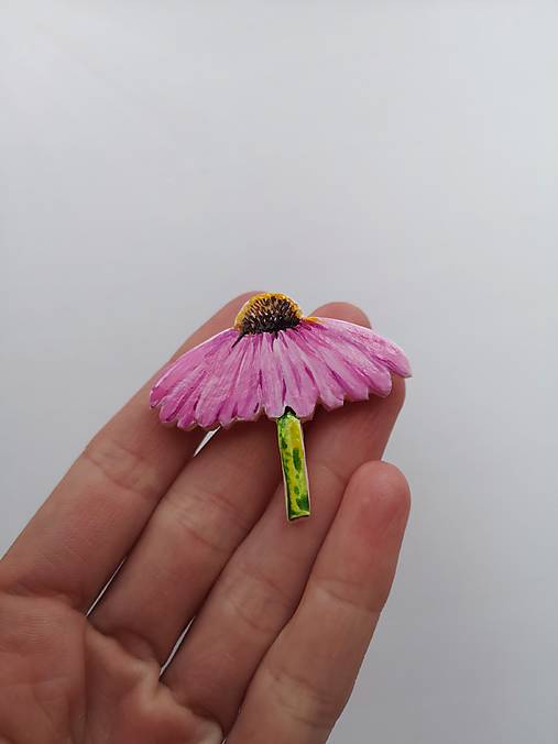 Brošne - Echinacea - 17487775_