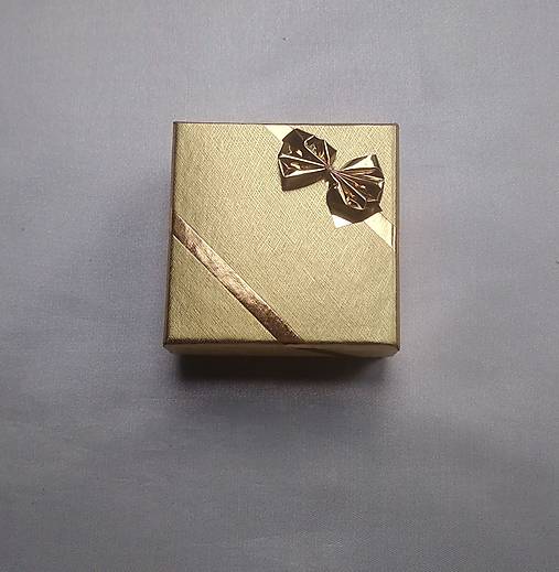 Obalový materiál - Darčeková krabička 5,5x5,5 cm - 17486517_