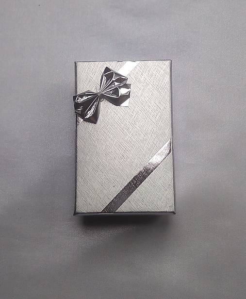 Obalový materiál - Darčeková krabička 4,5x7,5 cm - 17486708_