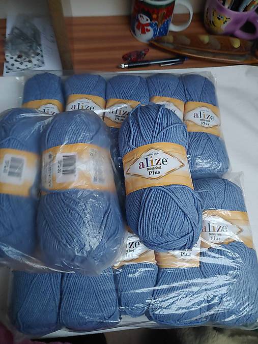 Galantéria - Alize Cotton Gold Plus - 17488347_
