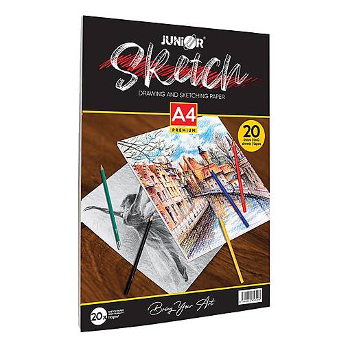 Blok na kreslenie a skicovanie, 110g/m2, 20 listov (A4 PREMIUM)