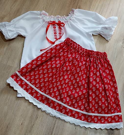 Detské oblečenie - Dievčenský kroj  (116) - 17490185_