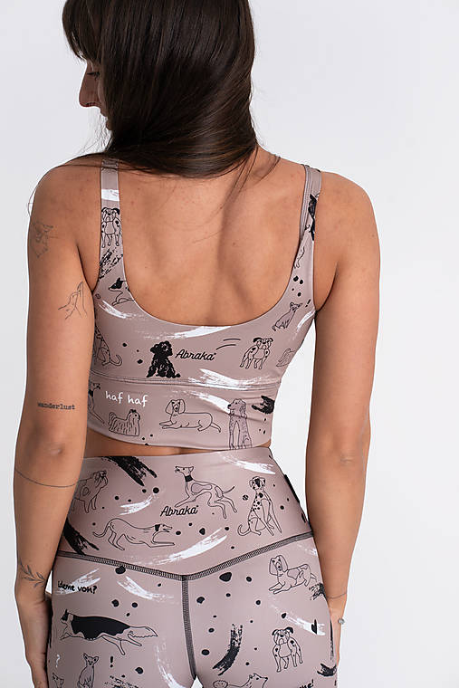 Podprsenka/crop top (Psíci)