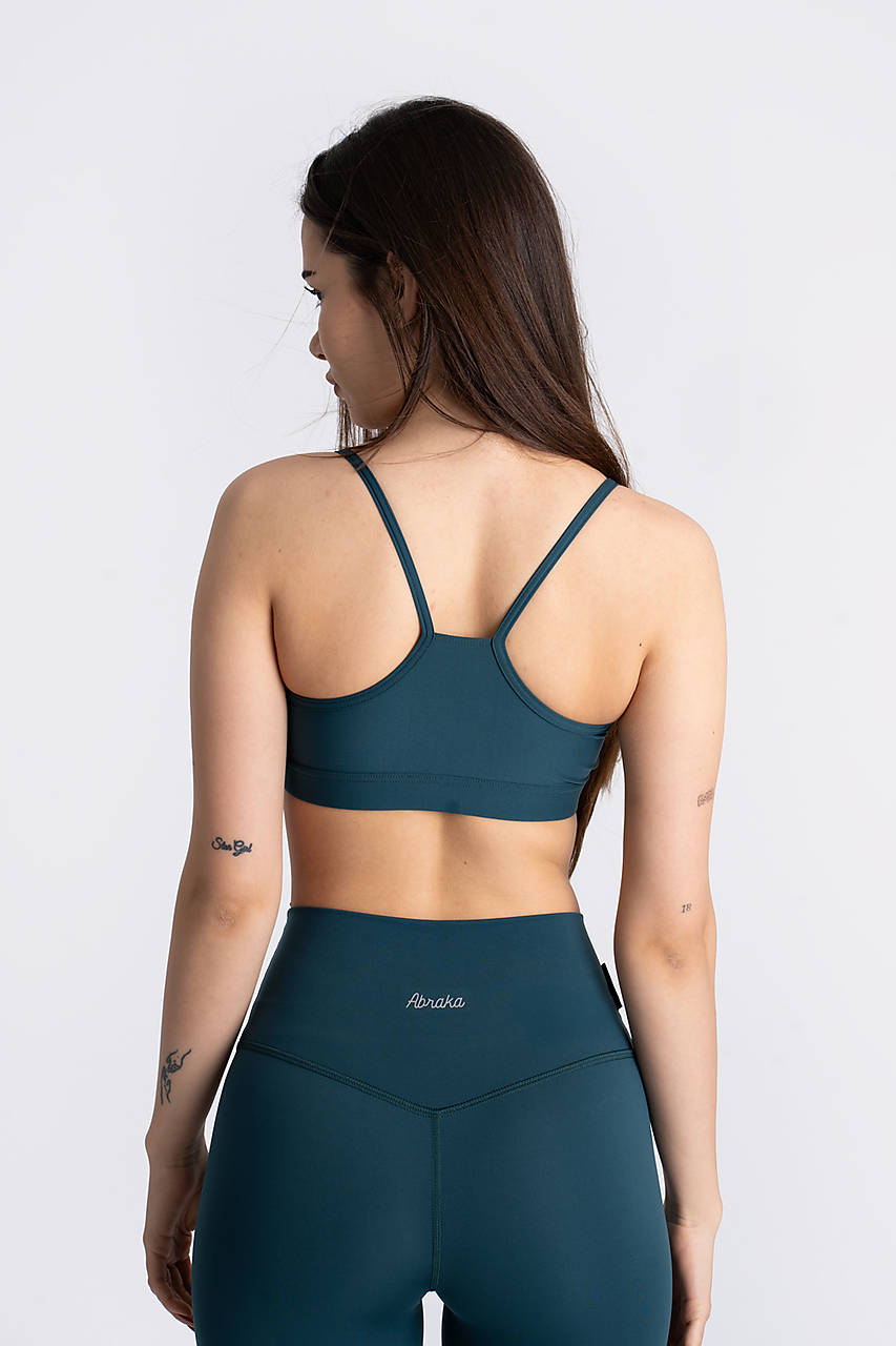 Podprsenka/crop top (Petrol)