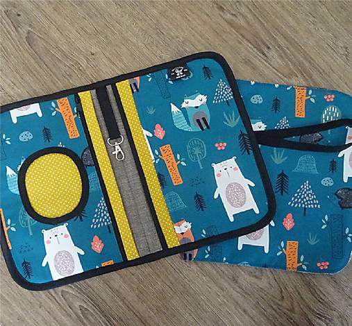 Detské tašky - Organizér pre bábätká - ľadový medved - 17489758_