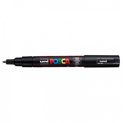 Uni POSCA, PC-1M (0,7 mm), akrylový popisovač (čierna)