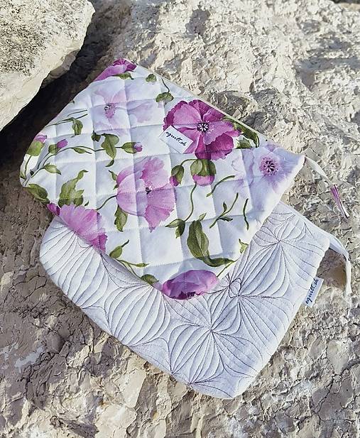 Kozmetická taštička (Cyklámenová)