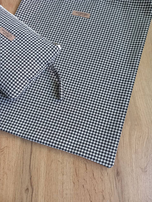 Pepitová taška +kozmetická taštička