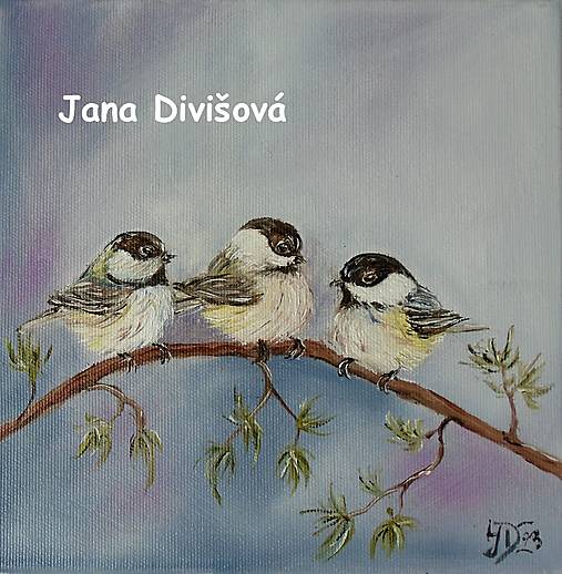 Obrazy - Tri malé sestry - originál - 17492637_