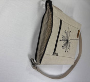 Kabelky - Ľanová crossbody kabelka - 17495254_