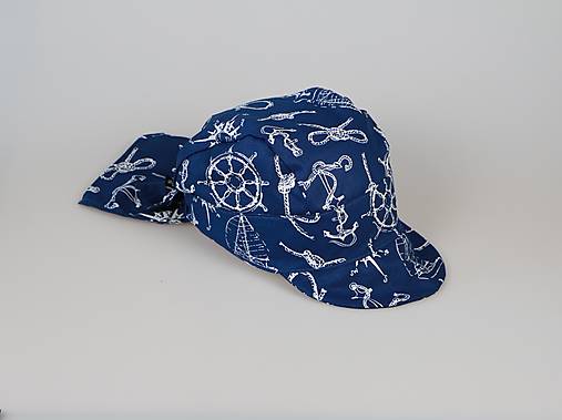 Letný detský šilt Robinson navy