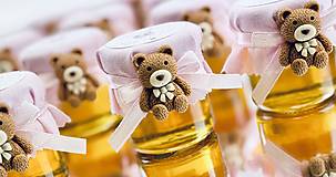 Darčeky pre svadobčanov - Minimedík na krstiny - 17497374_