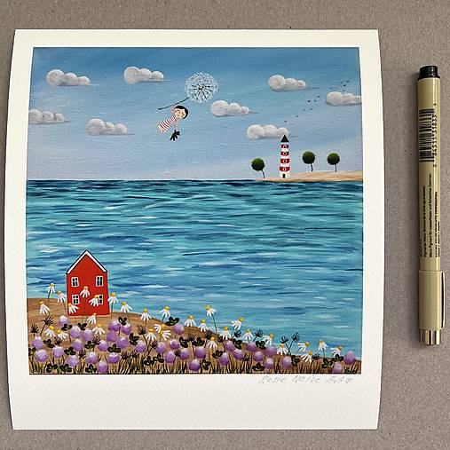 Malé hotofky, Giclée Art Print, 18x20cm