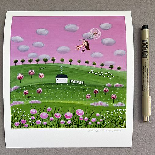 Malé hotofky, Giclée Art Print, 18x20cm