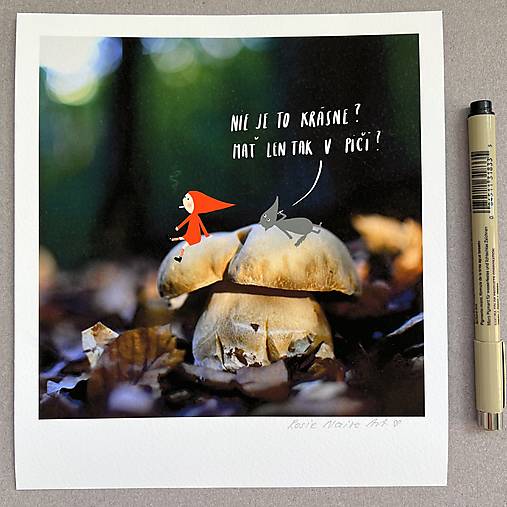 Malé hotofky, Giclée Art Print, 18x20cm