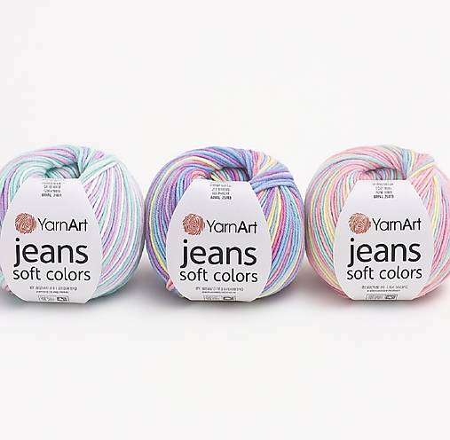 Yarnart Jeans Soft Colors 50g