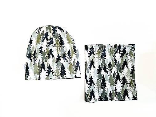 Dvojvrstvová čiapka "forest"