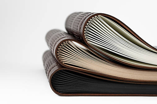 Papiernictvo - Kožený fotoalbum Natália - 17502303_