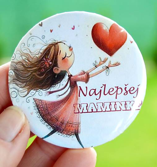Magnetky - Magnetka Najlepšej mamke - 17506260_