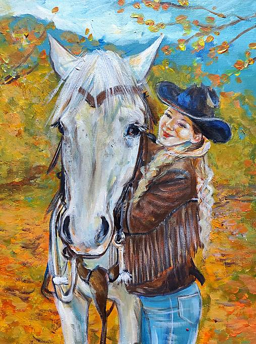 Obrazy - Portrét  - 17504504_