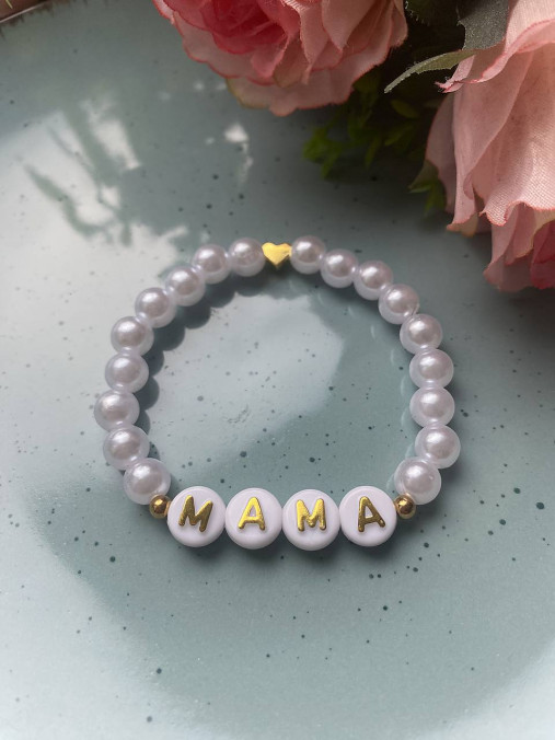 Náramky - Náramok MAMA - 17504604_