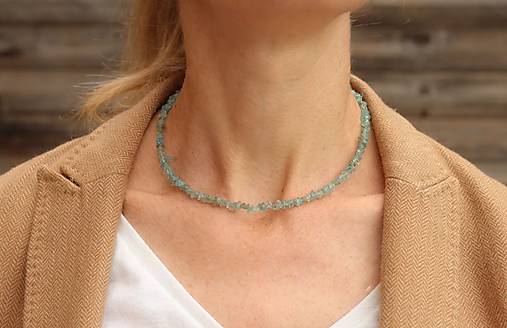 Náhrdelník choker apatit