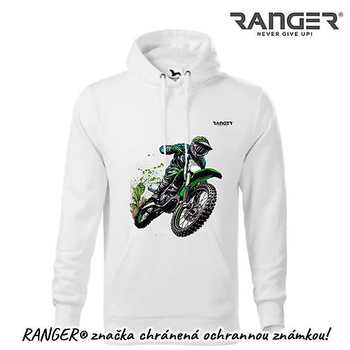 Mikiny - Mikina RANGER® s kapucňou - MOTORKÁRI 1 - 17505384_